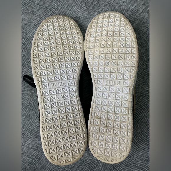 Men Puma CLYDE X UNDFTD CANVAS
"Undefeated" Black & Yellow Low Top Shoe SZ 12 - Picture 13 of 14